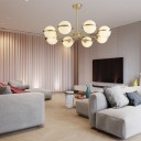 Loft Industry Modern - Ball B2 Chandelier